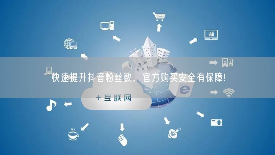 快速提升抖音粉丝数，官方购买安全有保障!