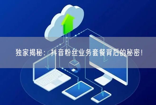 独家揭秘：抖音粉丝业务套餐背后的秘密！