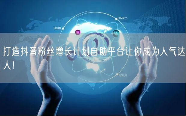 打造抖音粉丝增长计划自助平台让你成为人气达人!