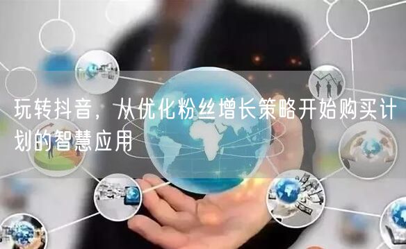 玩转抖音，从优化粉丝增长策略开始购买计划的智慧应用