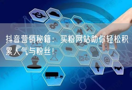 抖音营销秘籍:买粉网站助你轻松积累人气与粉丝!