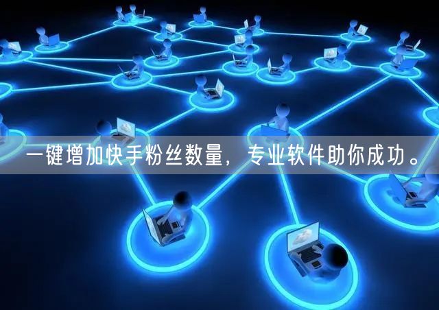 一键增加快手粉丝数量,专业软件助你成功。